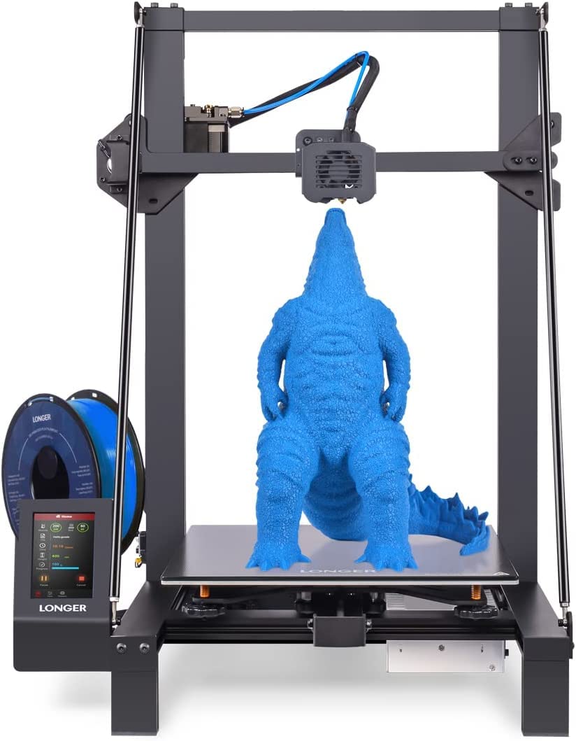 Longer Lk5 Pro 3D Printer, Large Build Size 11.8''(L) X11.8''(W) X15.7''(H), 90% Pre Assembled, Silent Motherboard, Fdm 3D Print
