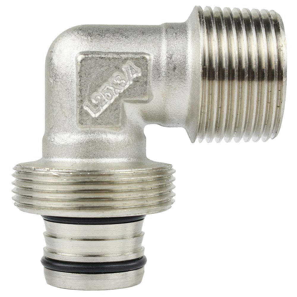 Maxline 90 Elbow Fitting 3/4 Tubing X 3/4'' Male Npt Compressed Air Piping M8088