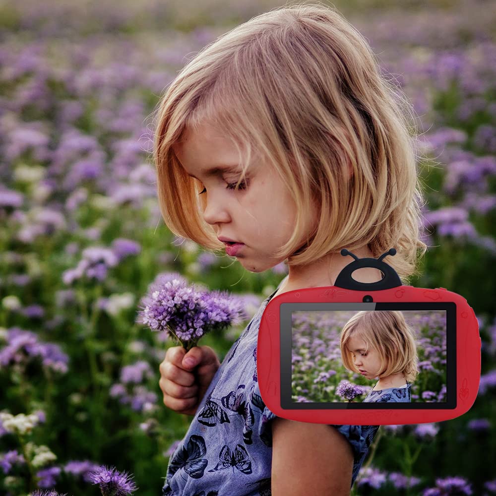 C Idea 7 Inch Tablets For Kids,Android 12 Kids Tablet Age 2-5,32Gb Rom+512Gb Storage Expandable,Iwawa Pre-Installed Small Smart