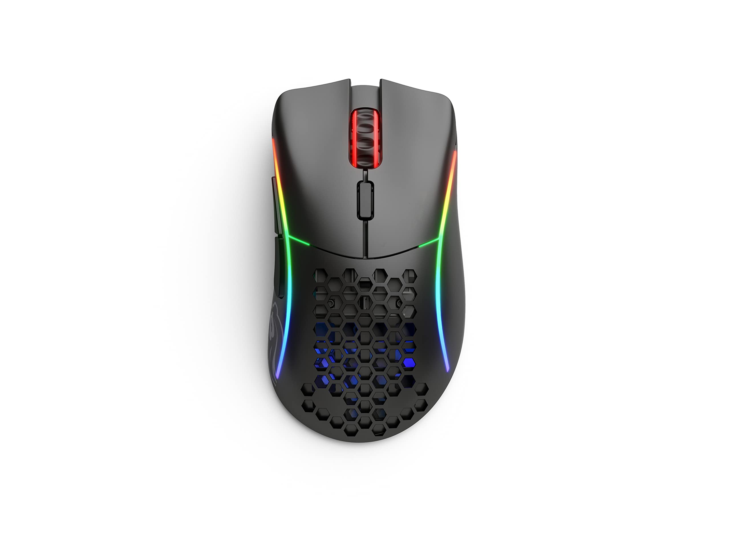 Glorious Model D  (Minus) Wireless Gaming Mouse   67G Superlight Honeycomb Design, Rgb, Ergonomic, Lag Free 2.4Ghz Wireless, Up