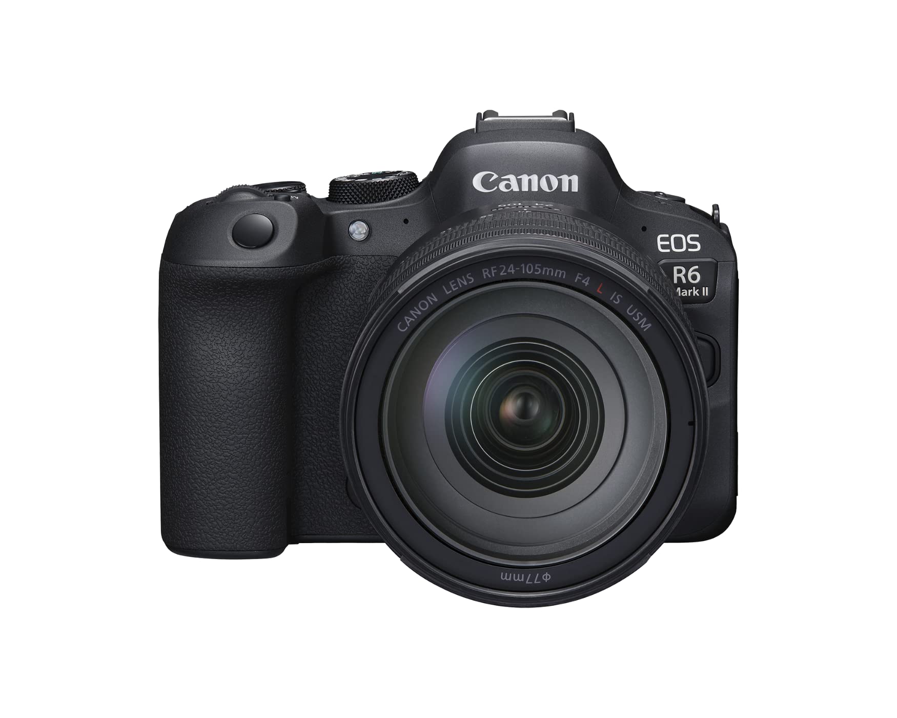 Canon EOS R6 Mark II Mirrorless Camera RF24 105mm F4 L USM Lens Kit, Hybrid Full Frame Camera, 24.2 Megapixel CMOS Sensor. Photo and Video Camera Capabilities, RF Mount, Black