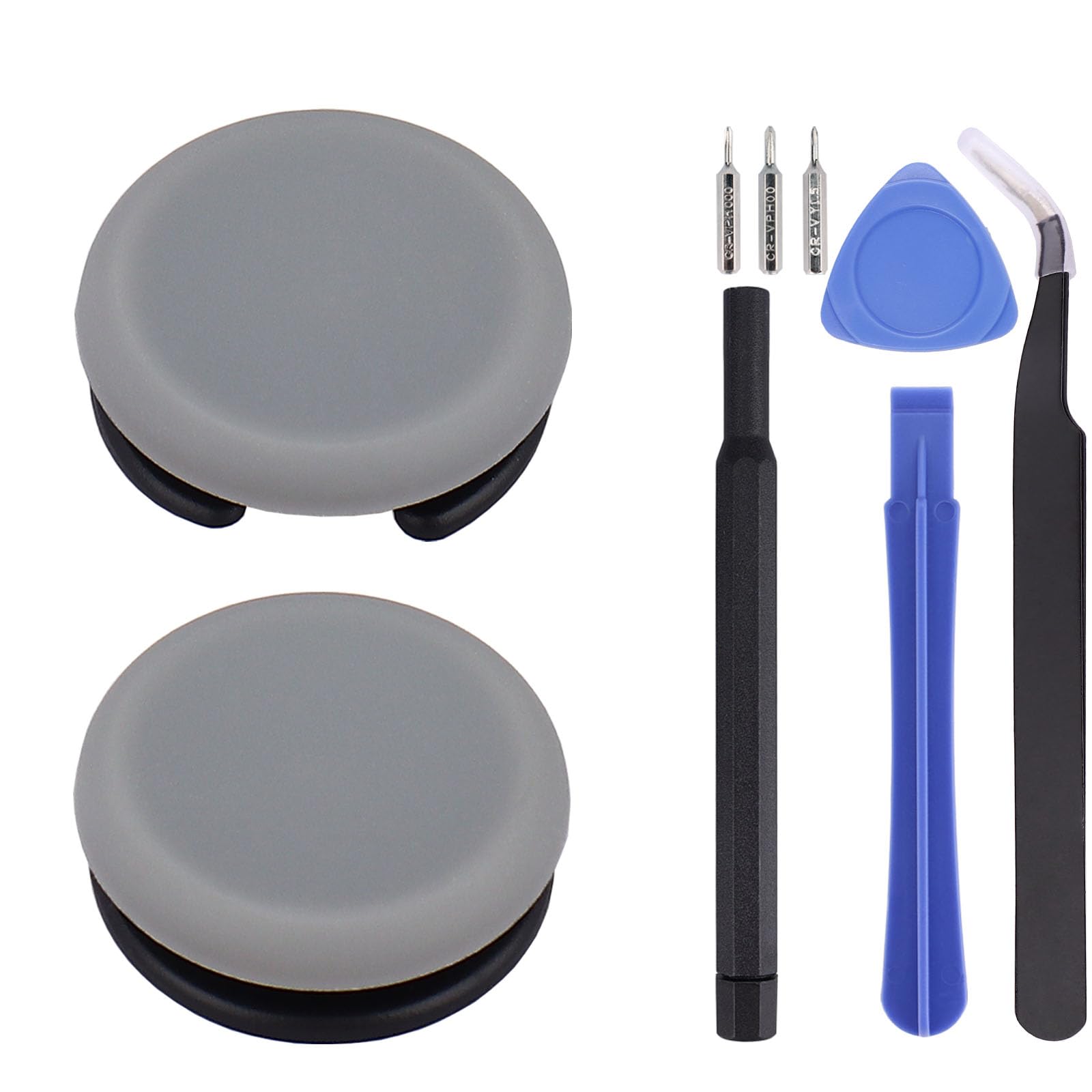 Ikpek 2Pcs Analog Stick Cap Replacement 3D Joystick Cover For 2Ds 3Ds 3Dsxl 3Dsll New 3Ds New 3Dsxl New 3Dsll Controller