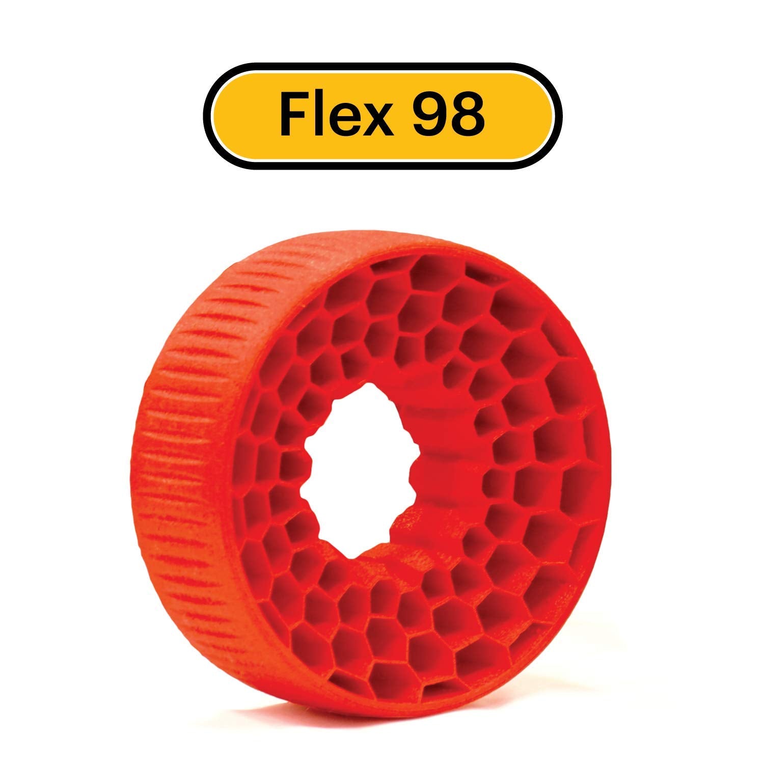 Kodak Flex 98 Flexible 3D Printer Filament Tpu White +/-0.03 Mm, 750G (1.6Lbs) Spool, 2.85 Mm. Lowest Moisture Premium 3D Printe