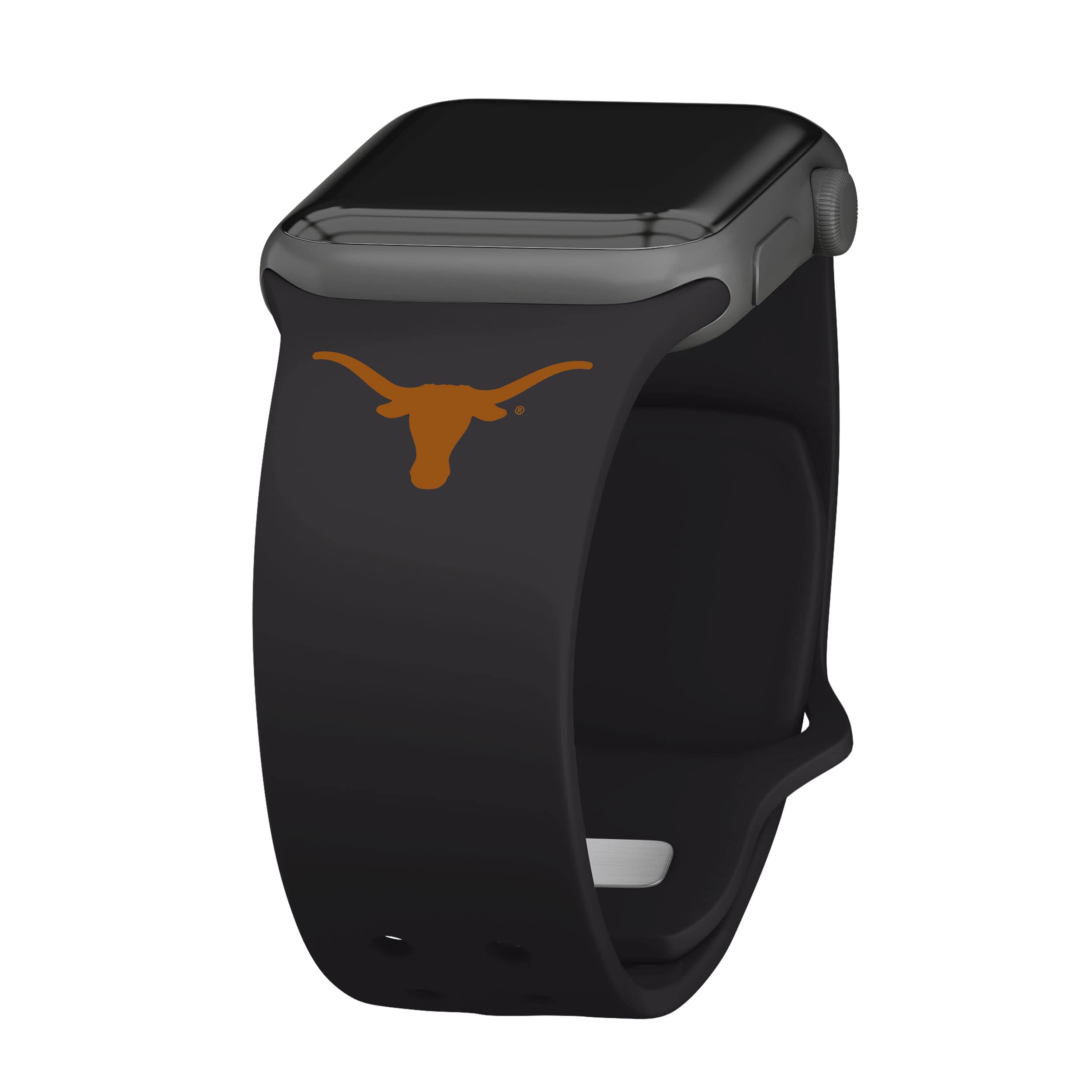 Affinity Bands Texas Longhorns Silicone Sport Band Compatible With Apple Watch (38/40/41Mm Black)