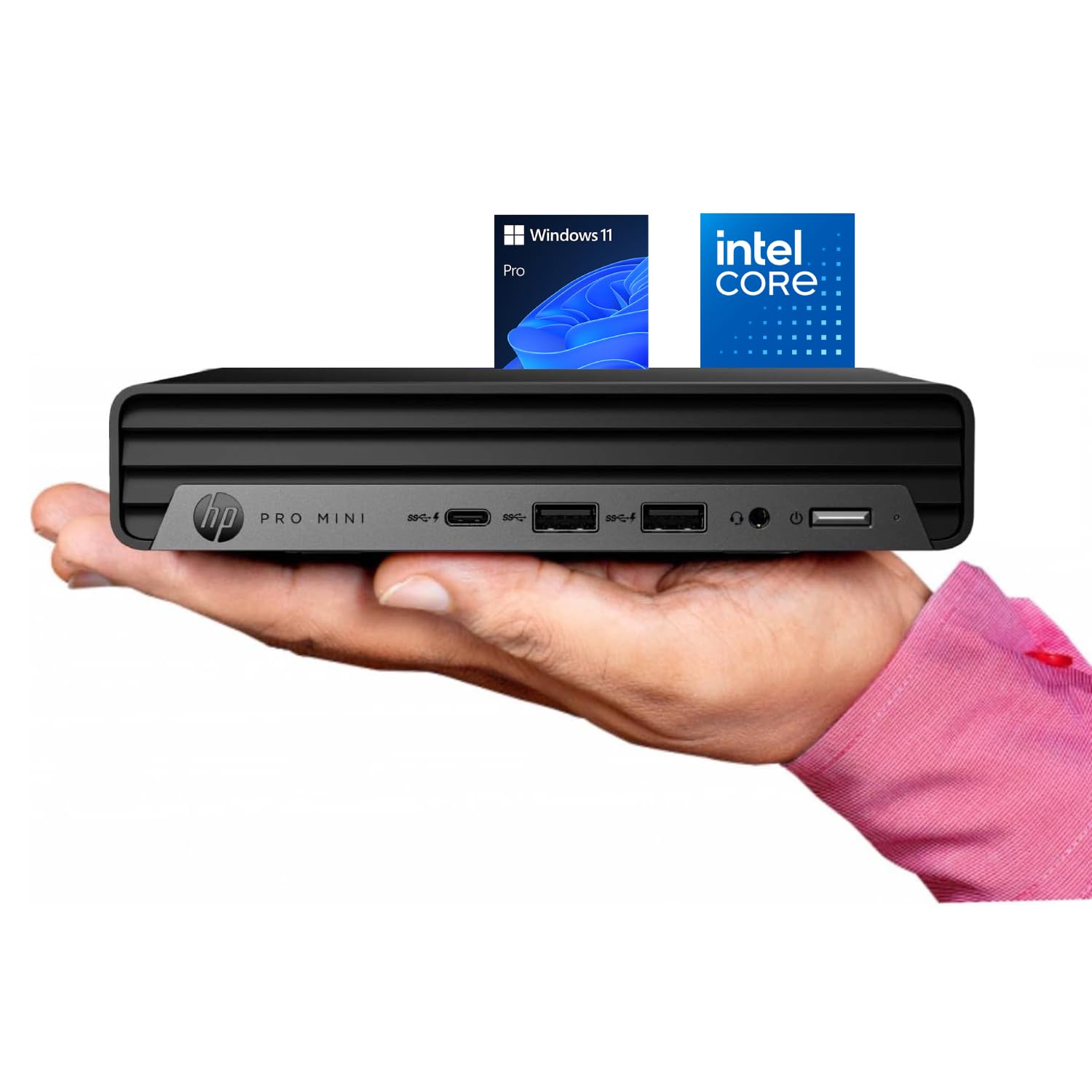 Hp 2025 Pro 400 G9 Mini Desktop Computer, Intel Cpu, 64Gb Ddr5 Ram, 1Tb Pcie Ssd, Triple 4K Display Support, Usb C, Ultra Quiet