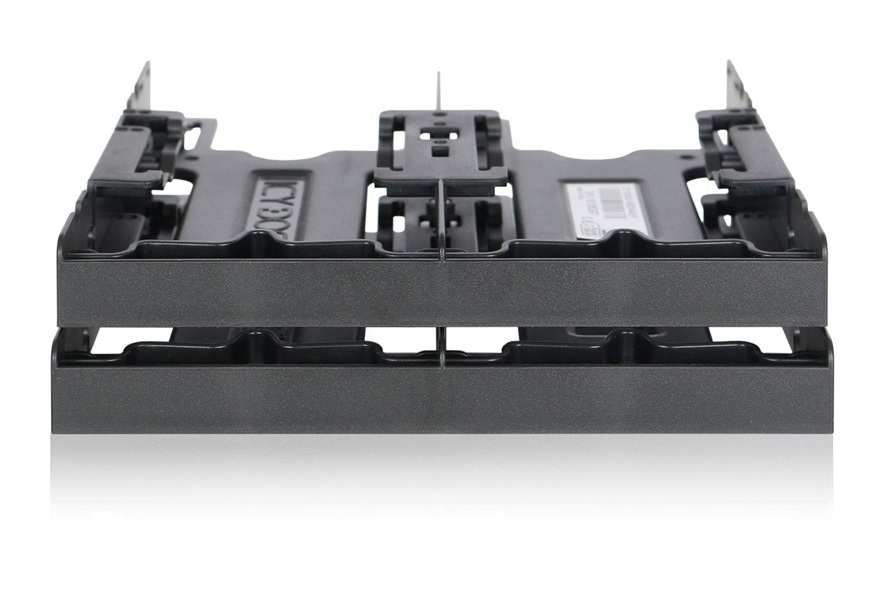 ICY Dock Flex Fit Quattro MB344SP - Mounting Frame for 4 x 2.5 Inches (6.4 cm) SSD/HDD in 1 x 5.25 Inches (13.3 cm)