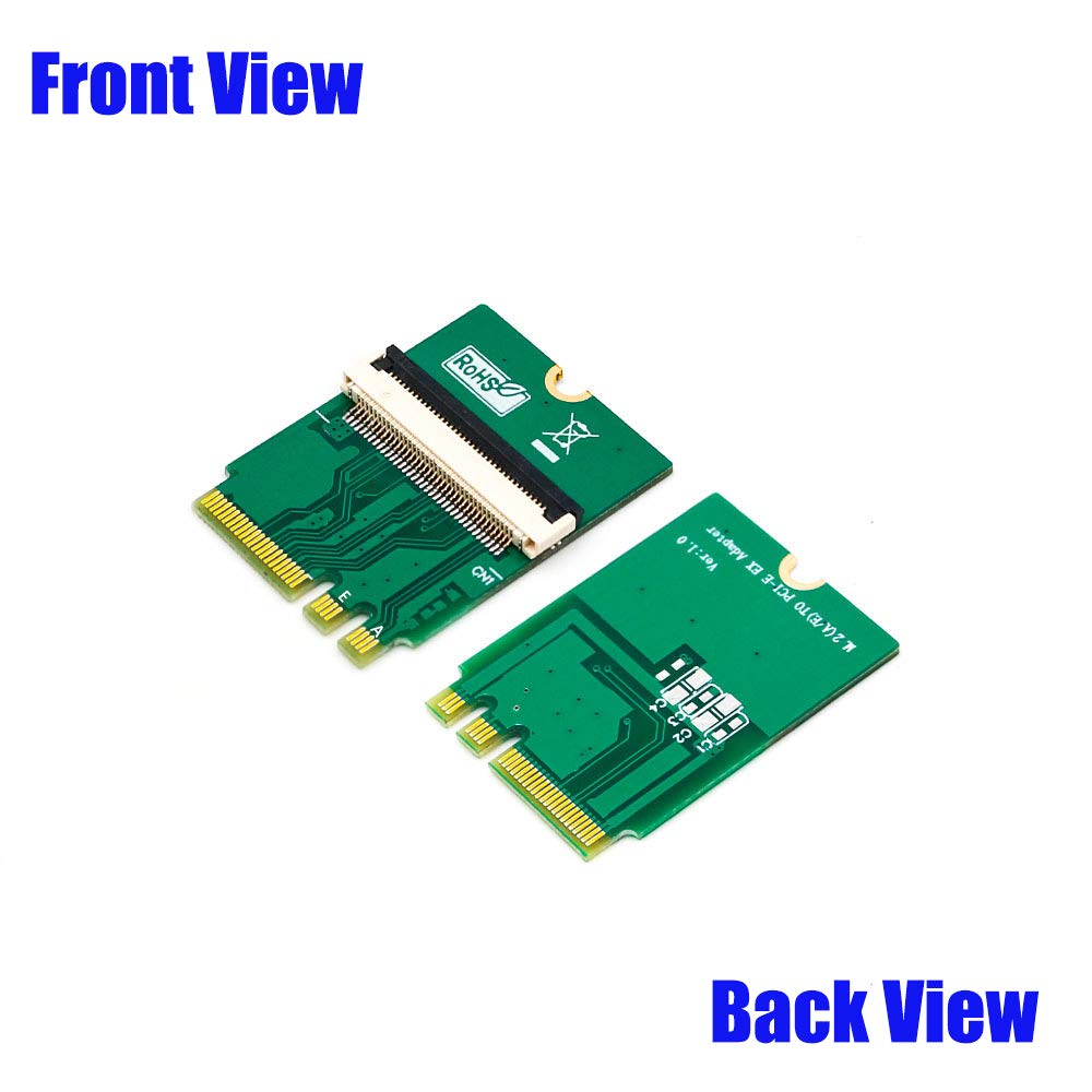 Ngff (M.2) Key A/E To Pci E Express X1+Usb Riser Card With High Speed Fpc Cable