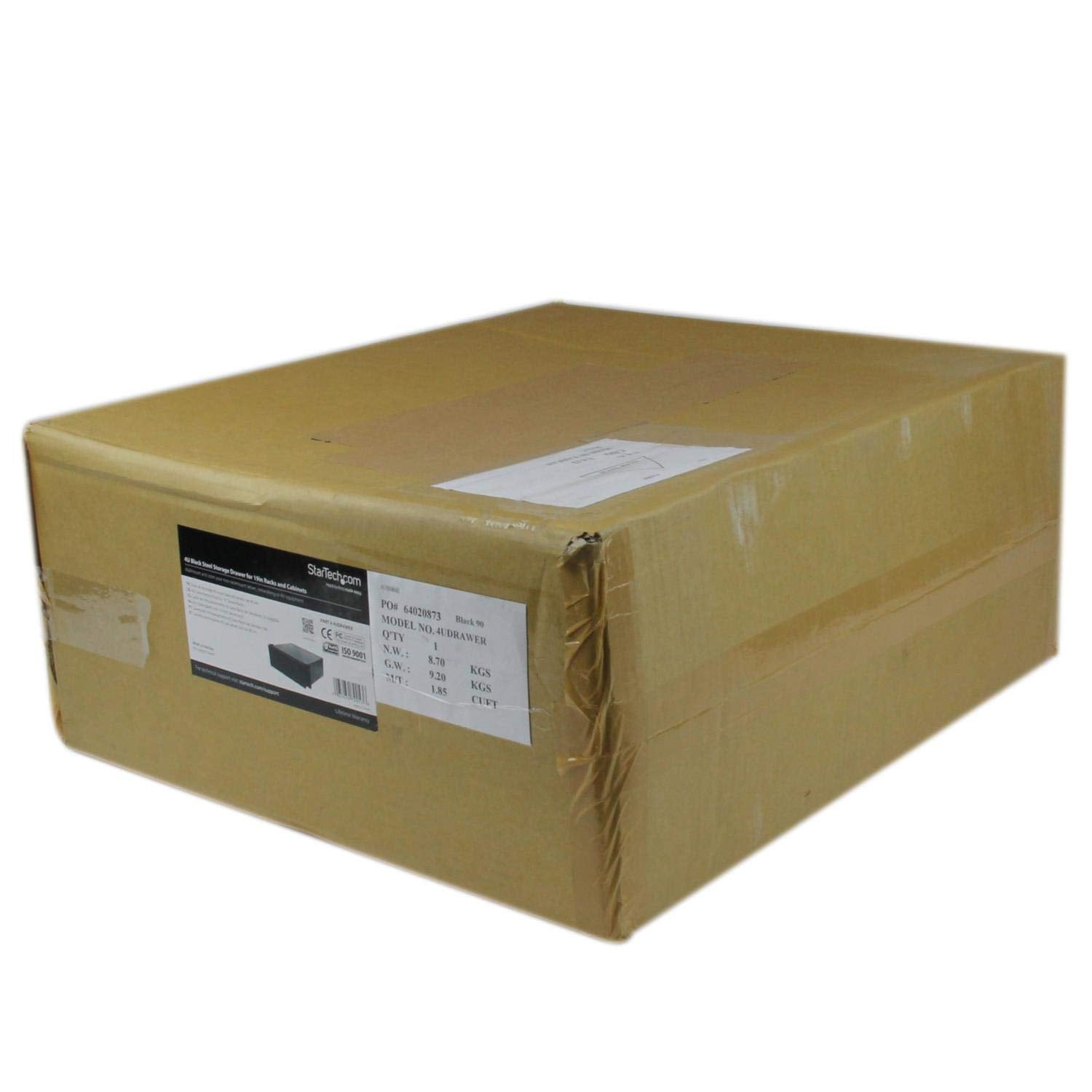 Startech.Com 4U Rack Mount Drawer   55 Lb (25 Kg)   4U Steel Storage Rack Drawer For 19'' Av / Sever / Network Equipment Rack Or