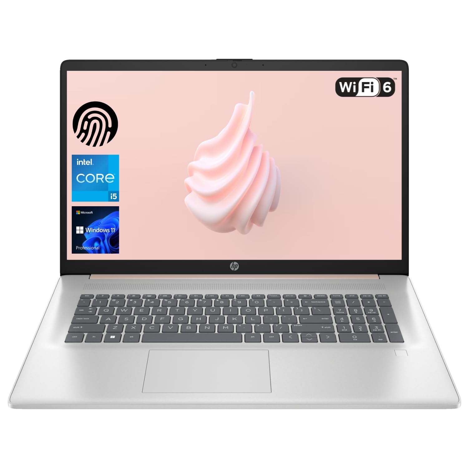 Hp I5 17.3'' Fhd Business Laptop, Intel Core I5-1334U, Intel Iris Xe Graphics, 16Gb Ram, 1Tb Pcie Ssd, Fingerprint Reader, Backl