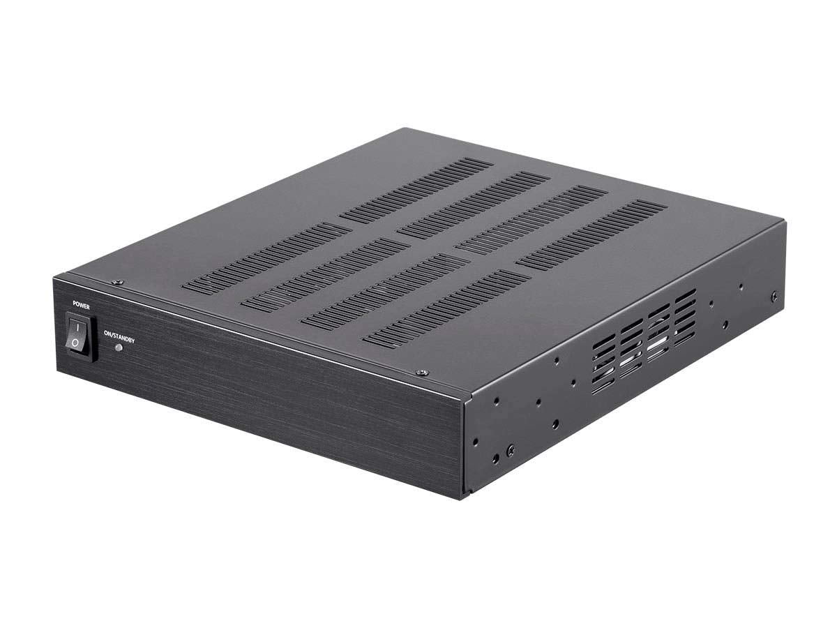 Monoprice Unity 200 Watt Bridgeable Power Amp   Class D Amplifier, 12 Volt Input/Output Triggers, Rack Mountable