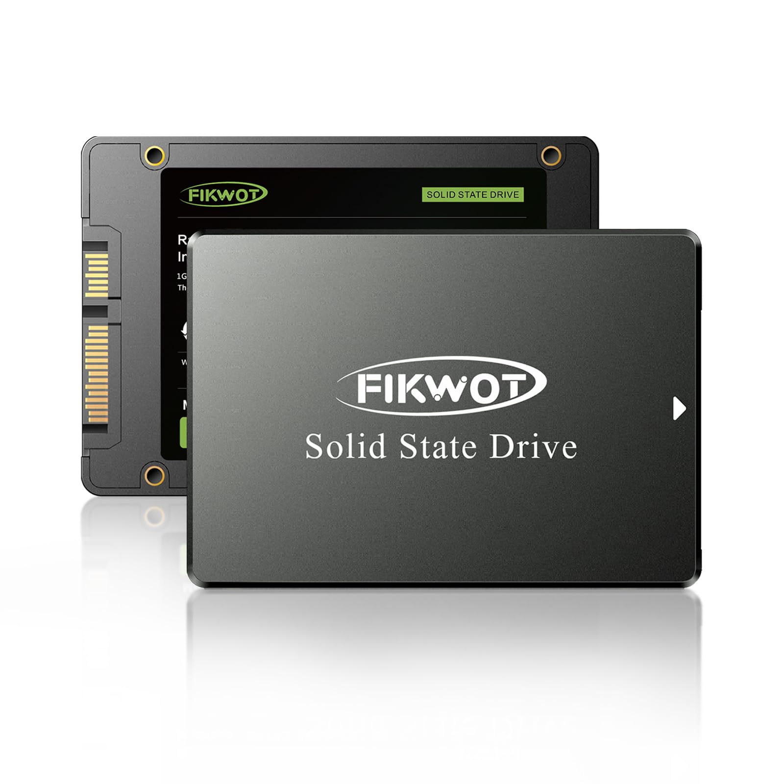 Fikwot Fs810 4Tb Ssd Sata Iii 2.5'' 6Gb/S, Internal Solid State Drive 3D Nand Flash (Read/Write Speed Up To 550/500 Mb/S) Compat