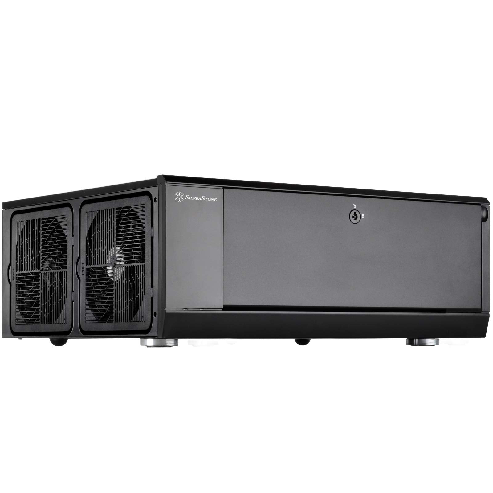 Gd10B Black, Alu.+ Abs Front Bezel With Alu Door, Steel Body,Ssi Ceb, Atx, M Atx M/B, 1*5.25'', 2*3.5''+1*2.5''Hdd, 3*120Mm Fan,