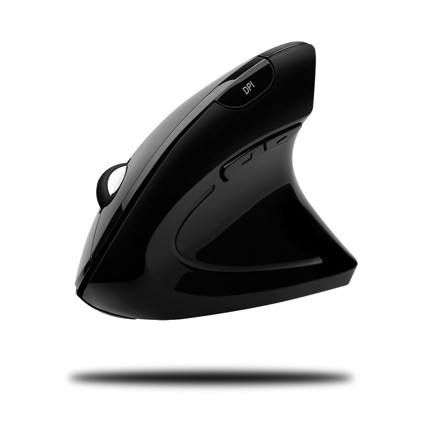 Adesso Imouse E10   Vertical Ergonomic Optical 6 Button 2.4 Ghz Rf Wireless Mouse   Right Hand Orientation