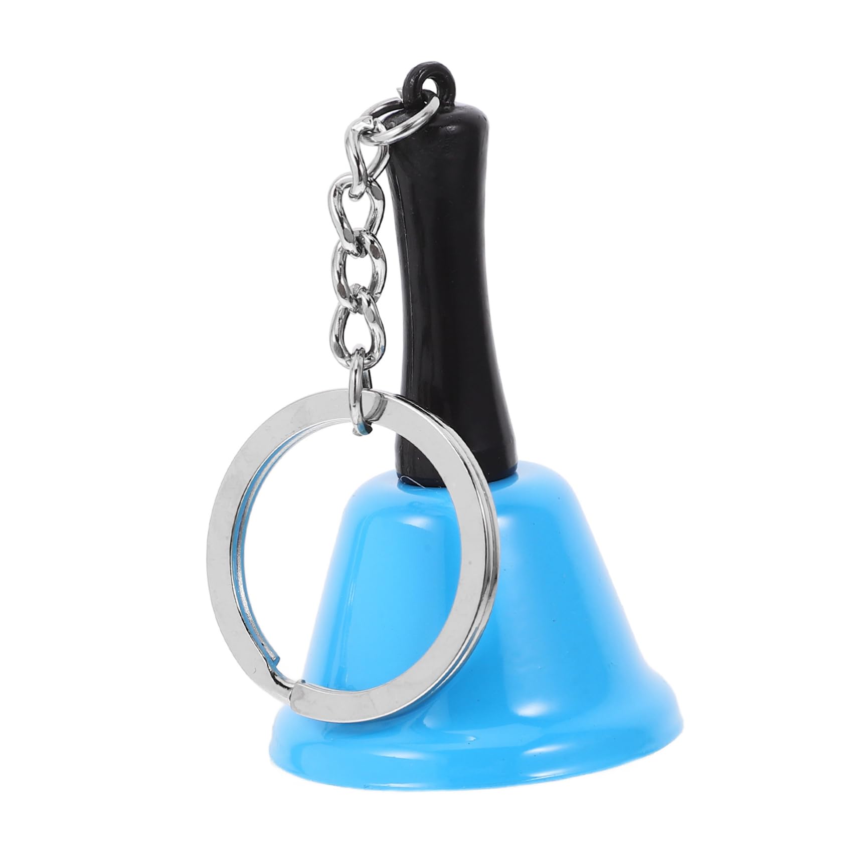 NUOBESTY Handbells for Kids Early Restaurant Shopkeeper Bell Metal Hand Bell Keychain