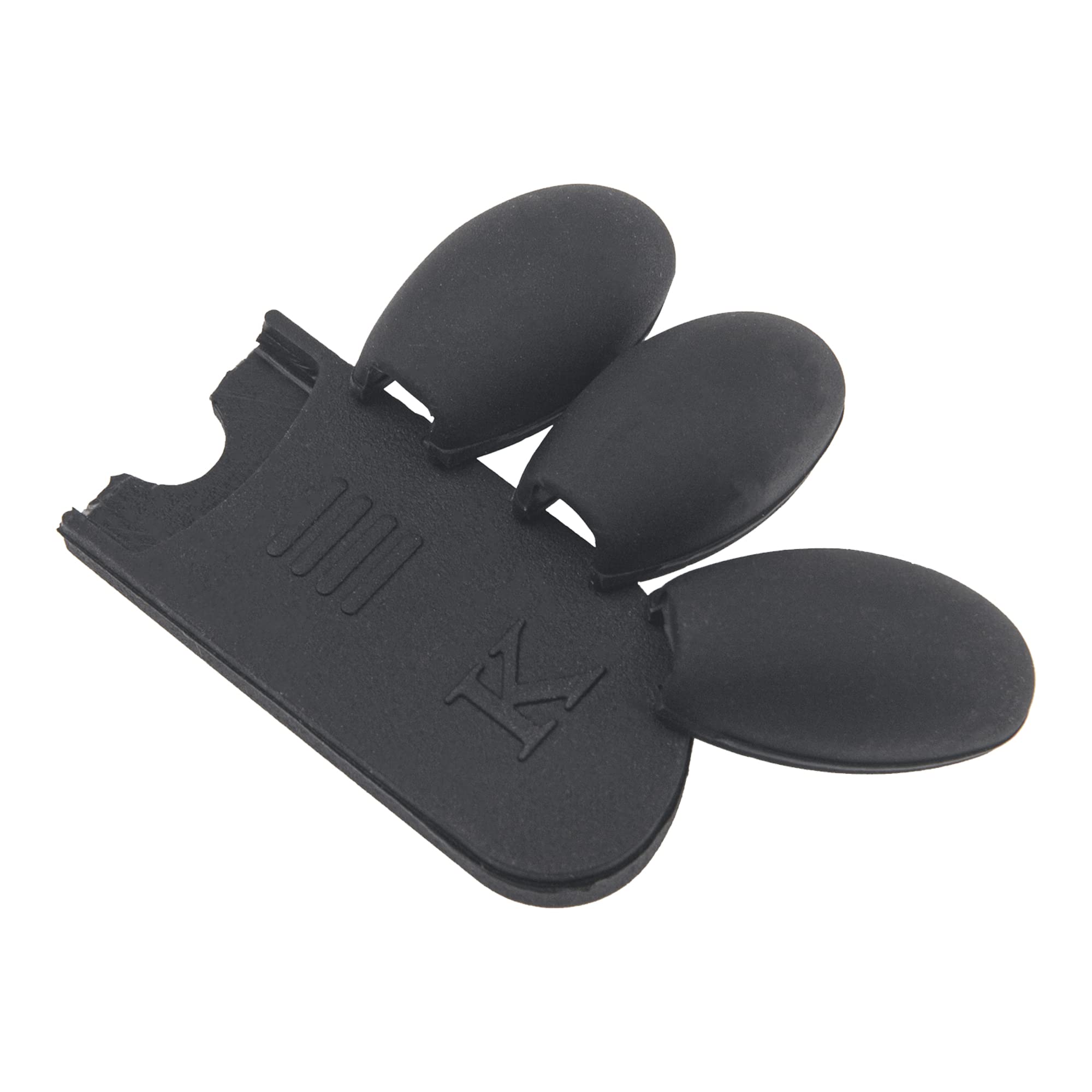 4Pcs Yootones Saxophone Palm Key Risers With Thumb Pad Compatible With Alto Tenor Saxophone Accessories (Black)