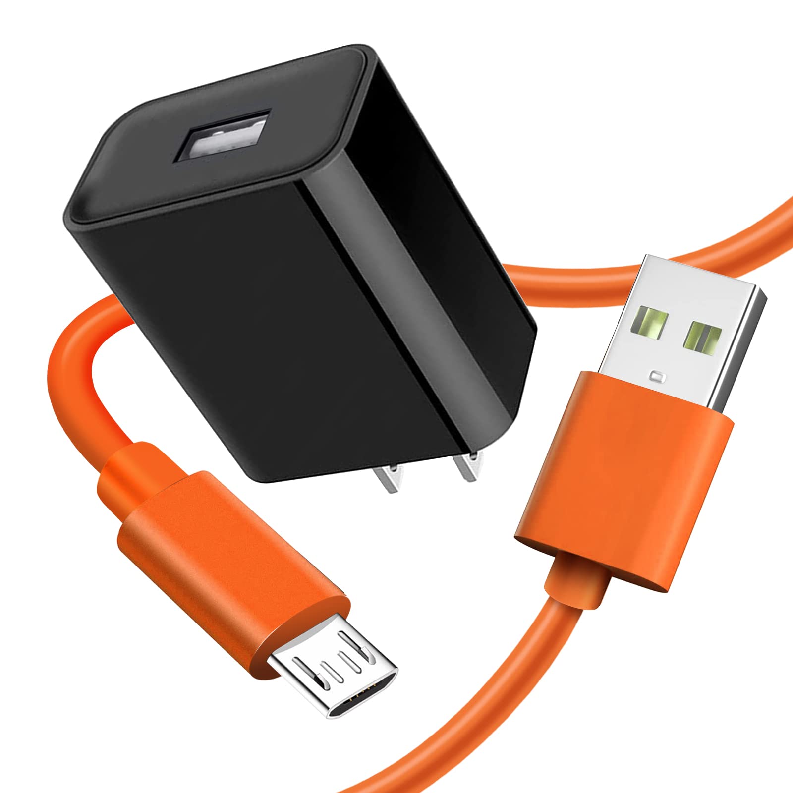 Fast Charger Charging Cable Power Cord Wire Compatible For Ring Enabled Video Doorbell (Released In 2020) 2/3/3 Plus/ 4, Peephol