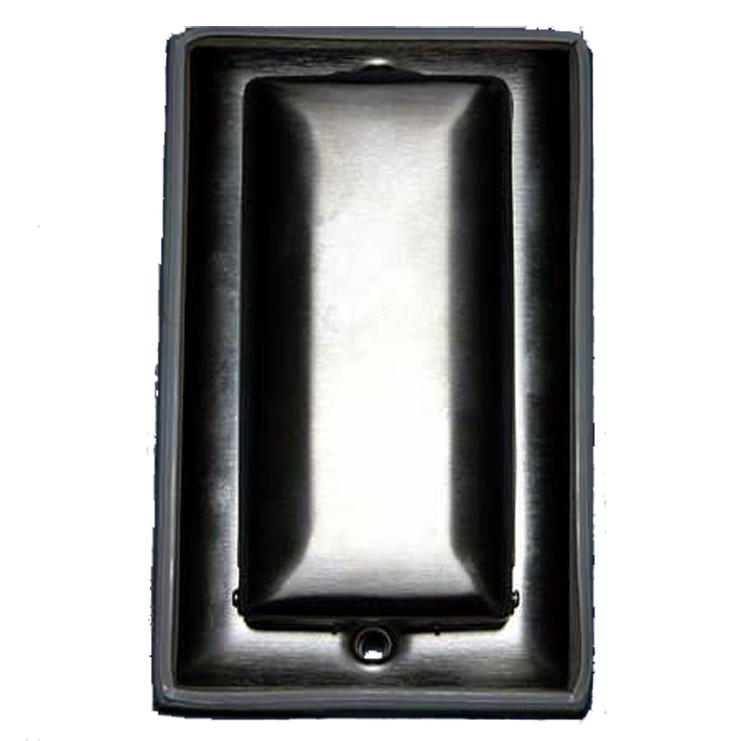 Marinco 7879Cr-Fi Marine Stainless Steel Waterproof Electrical Cover With Lift Lid (Fits Gfci Duplex Receptacles), Black,WBIASB000NI38XA