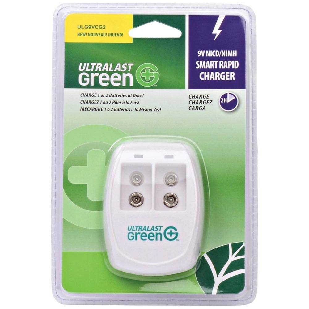 Ultralast ULG9VCG2 9Volt NiMH/NiCd Smart Rapid Charger