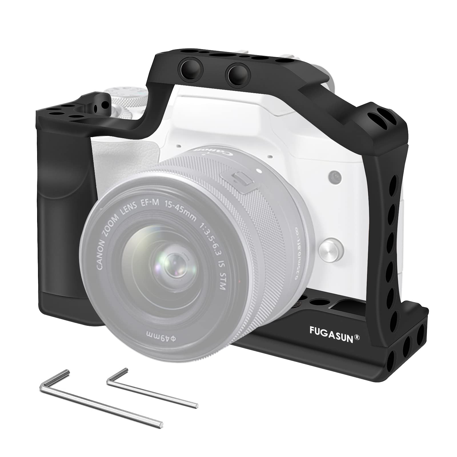 Eos M5 Camera Cage Eos M50 Mark Ii Camera Cage M50 Camera Cage For Canon Eos M5/M50/M50 Ii Camera Case Camera Rig