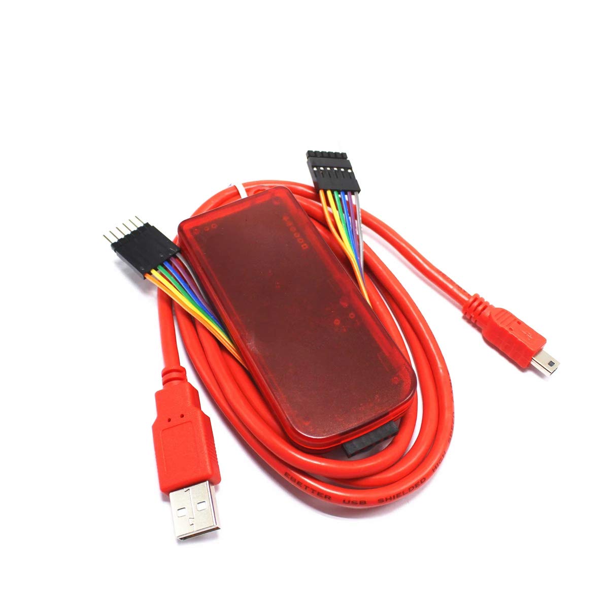 Superele Pickit2 Pic Kit2 Simulator Pickit 2 Programmer Emluator Red With Usb Cable Dupond Wire
