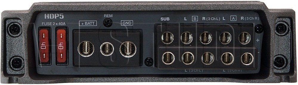 Hertz Hdp5 5 Channel Class D Amplifier (4 X 70W + 1 X 380W)