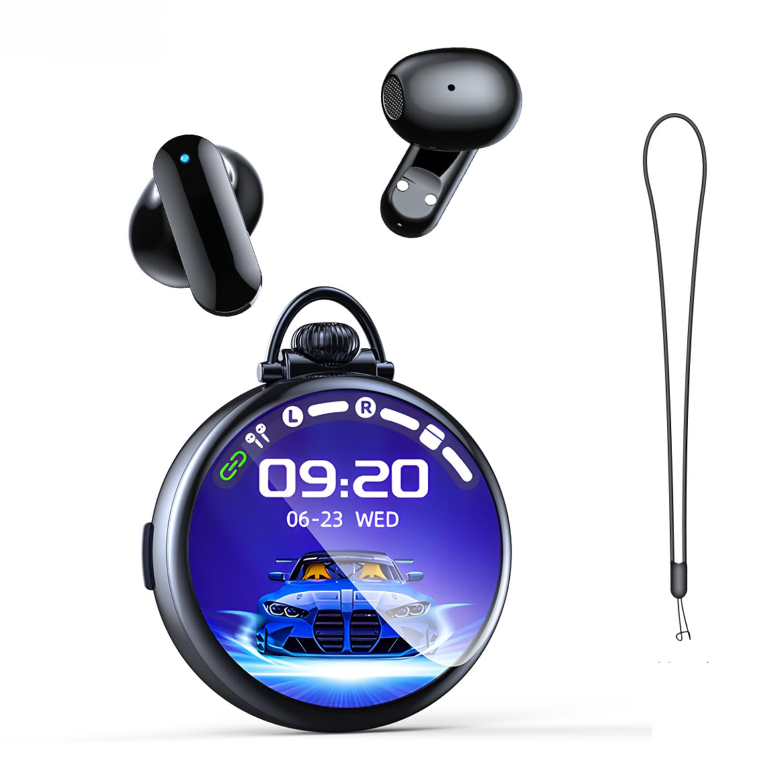 NE71 AI Translation Earbuds Real Time, Bluetooth Earbuds with Touch Screen, 2026 New Languages Translator Headphones Audifonos T
