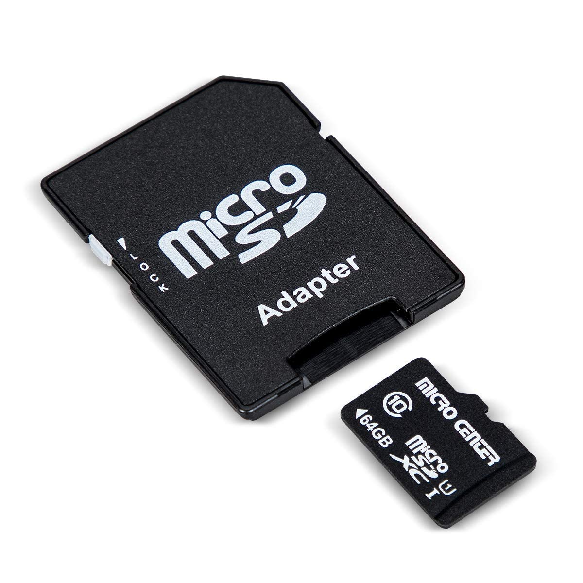 Inland Micro Center 64Gb Class 10 Microsdxc Flash Memory Card 10 Pack With Adapter For Mobile Device Storage Phone, Tablet, Dron