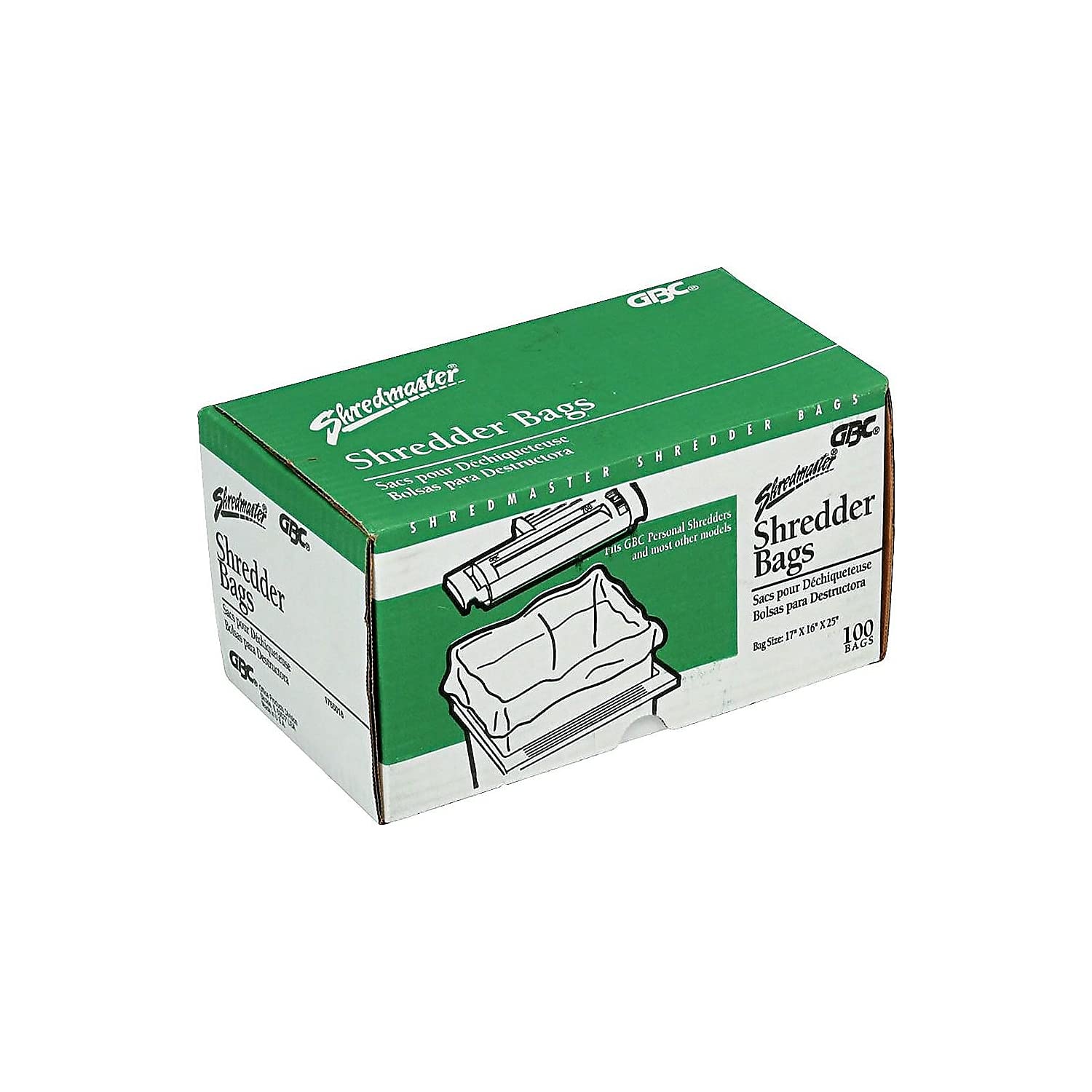 Swingline 1765016 Shredder Bags 6 8 Gal Capacity 100/Bx