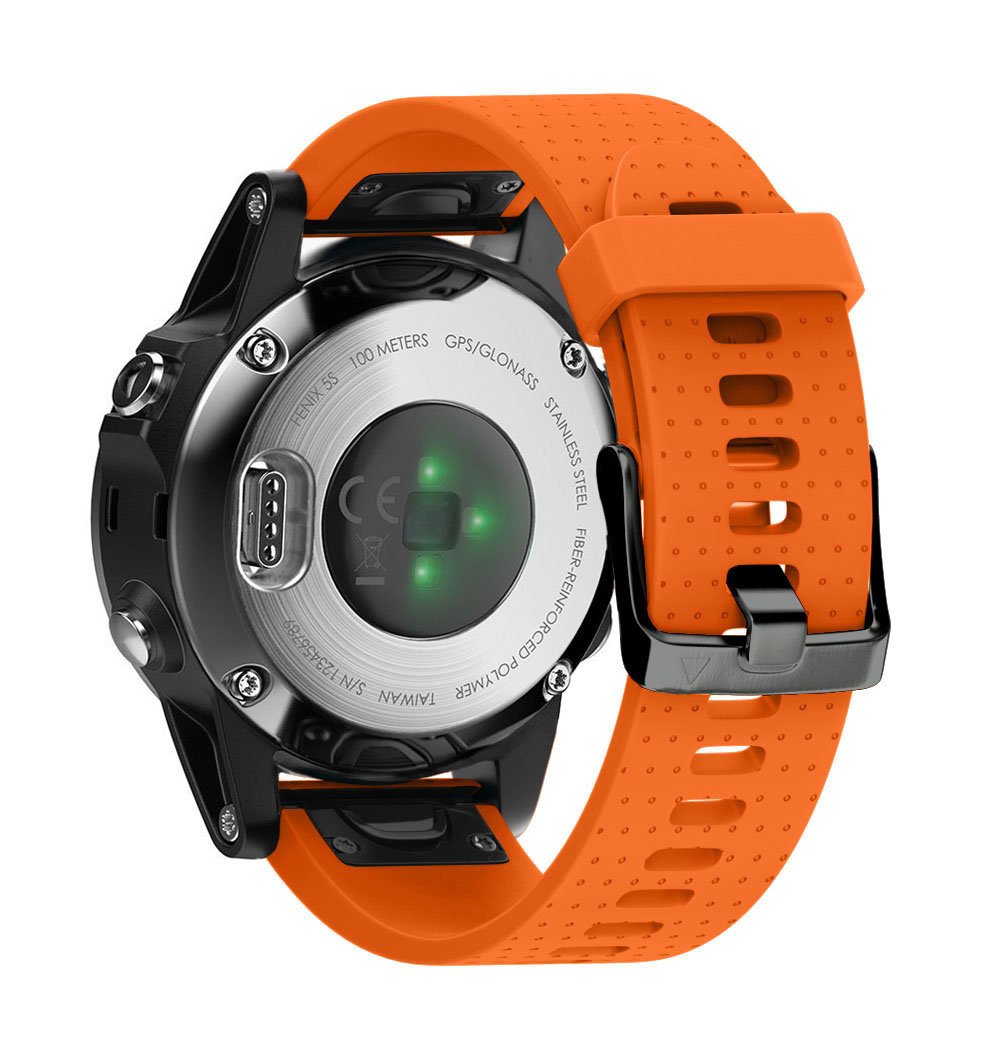 Ancool Compatible With Fenix 5S Bands Easy Fit 20Mm Silicone Watch Bands Replacement For Fenix 7S/D2 Delta S/Fenix 6S/Fenix 6S P