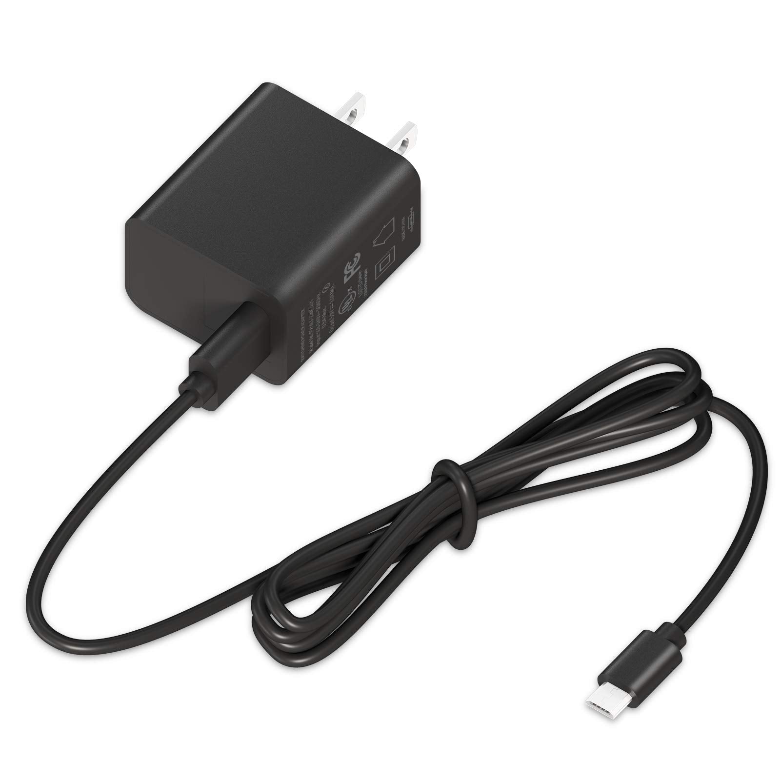 15W Fast Charger,6Ft Extra Long Micro Usb Cord Compatible With Fire Hd 7 8 10(1St 8Th Generation) 2011 2018