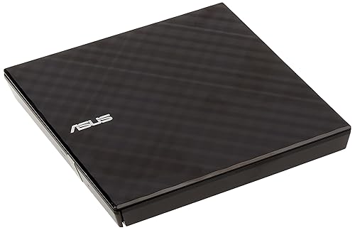 Asus Asus Lite Portable Usb 2.0 Slim 8X Dvd/ Burner +/  Rewriter External Drive, Compatible With Both Mac & Windows, Black (Sdrw