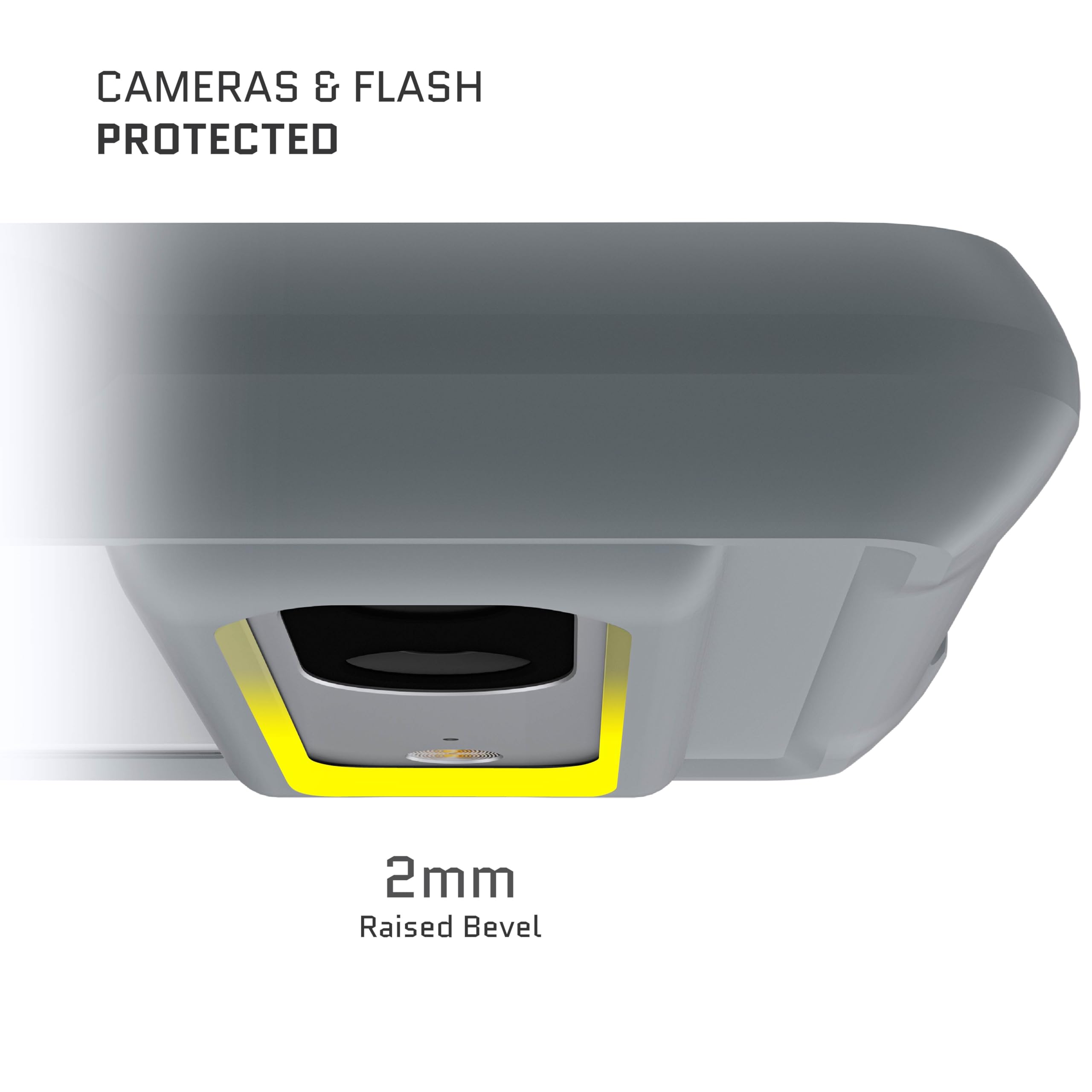 Ghostek Covert Google Pixel 7 Case Clear With Ultra Slim Thin Design And Non Slip Grip Bumper Supports Wireless Charging Shock P