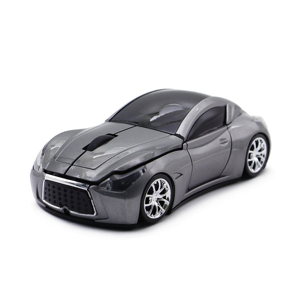 Usb Wireless Mouse Sports Car Mouse Ergonomic Computer Cordless Optical Mice With Led Flash Light