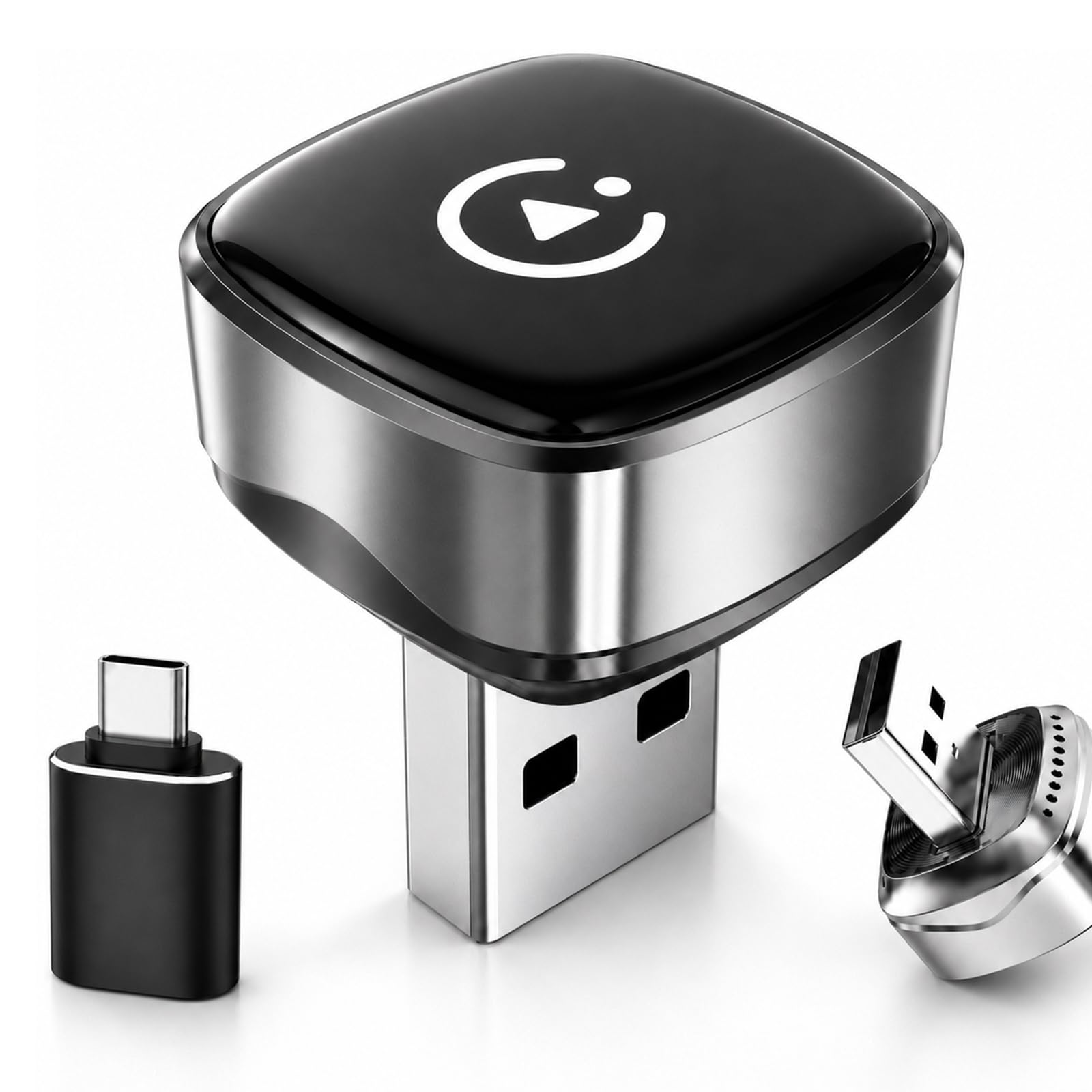 Hyphoon Wireless CarPlay Adapter & Android Auto Adapter, Ultra Mini