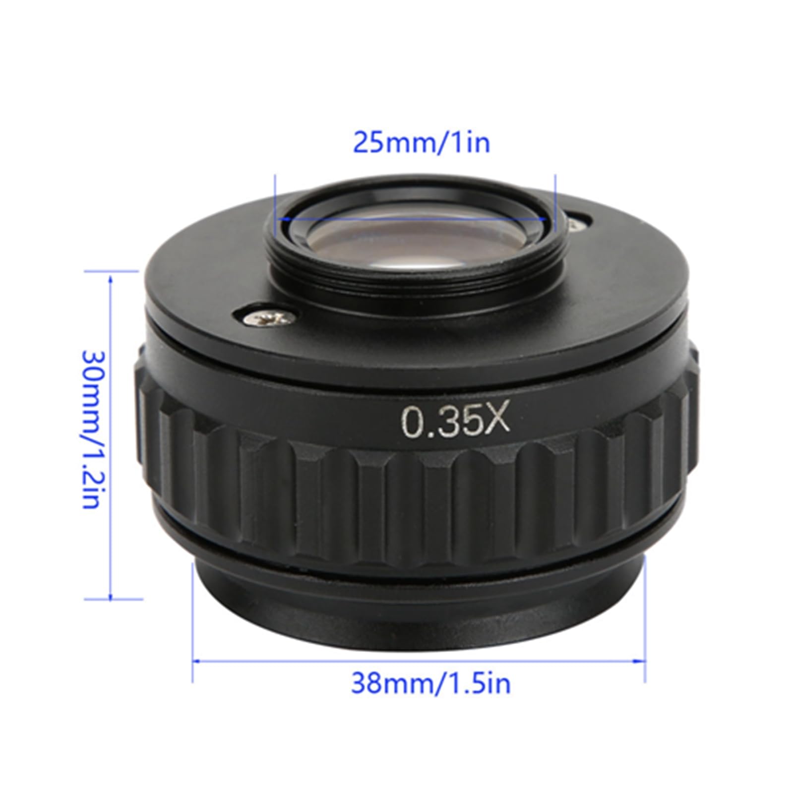 0.35X Ctv Microscope Adapter Mount Lens Adapter Camera Adapter For Trinocular Stereo Microscope Interface Adapters Ount Lens Ada