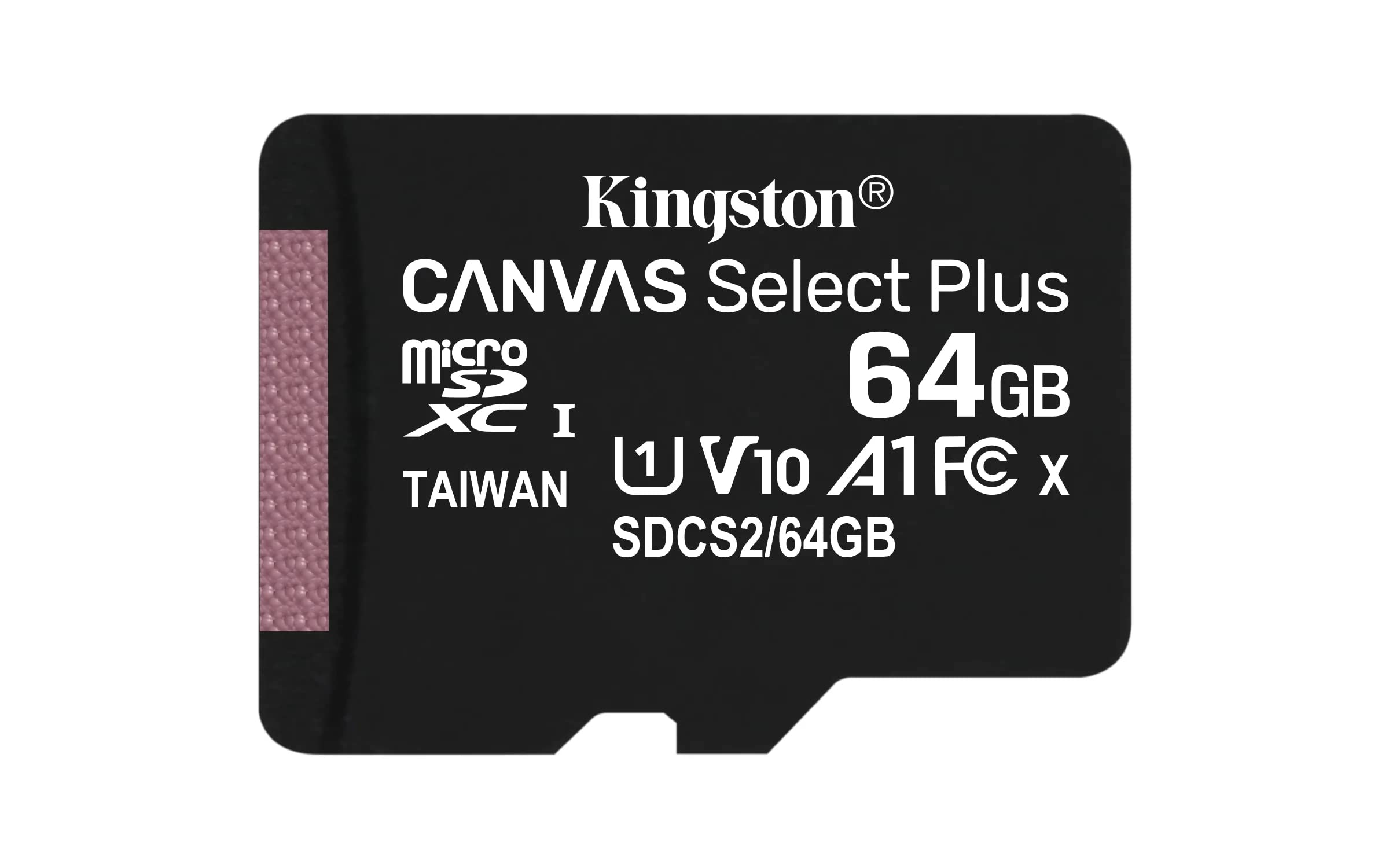 Kingston 64Gb Microsdxc Canvas Select Plus 100Mbs Read A1 Class 10 Uhs I Memory Card + Adapter (Sdcs264Gb)