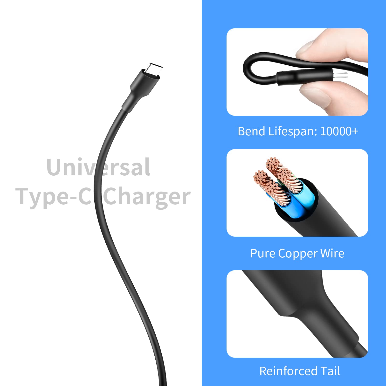 45W Usb C Charger For Acer Chromebook Cb311 Cb315 Cb314 Cb514 Cb515 Cb713 Cb714 Cb715 Cp311 Cp315 Cp511 Cp713 Type C Power Adapt