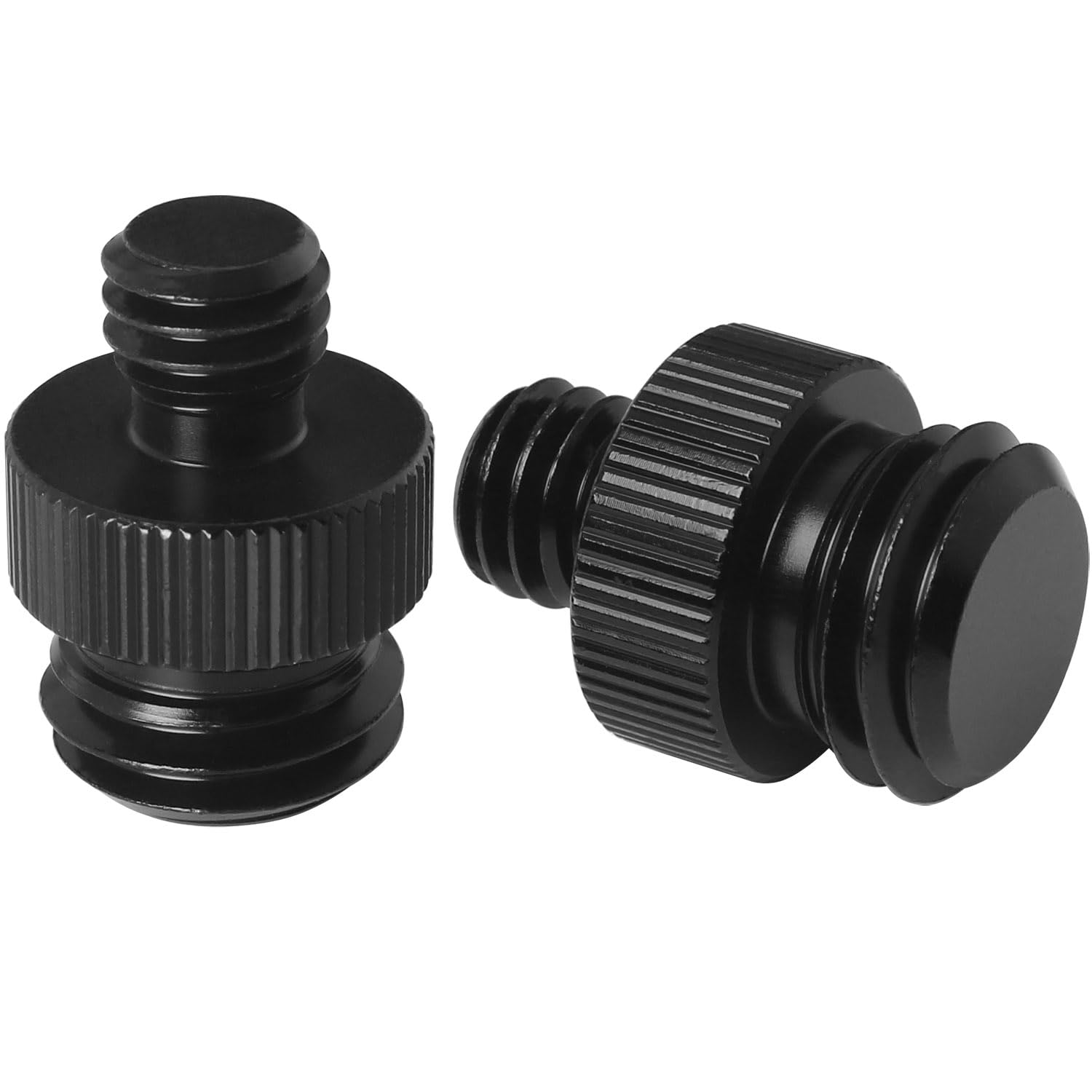 3/8Inch Male To 5/8Inch Male Threaded Tripod Screw Adapter Luorng 2Pcs 3/8 To 5/8-11 Double Sided Standard Mounting Thread Conve