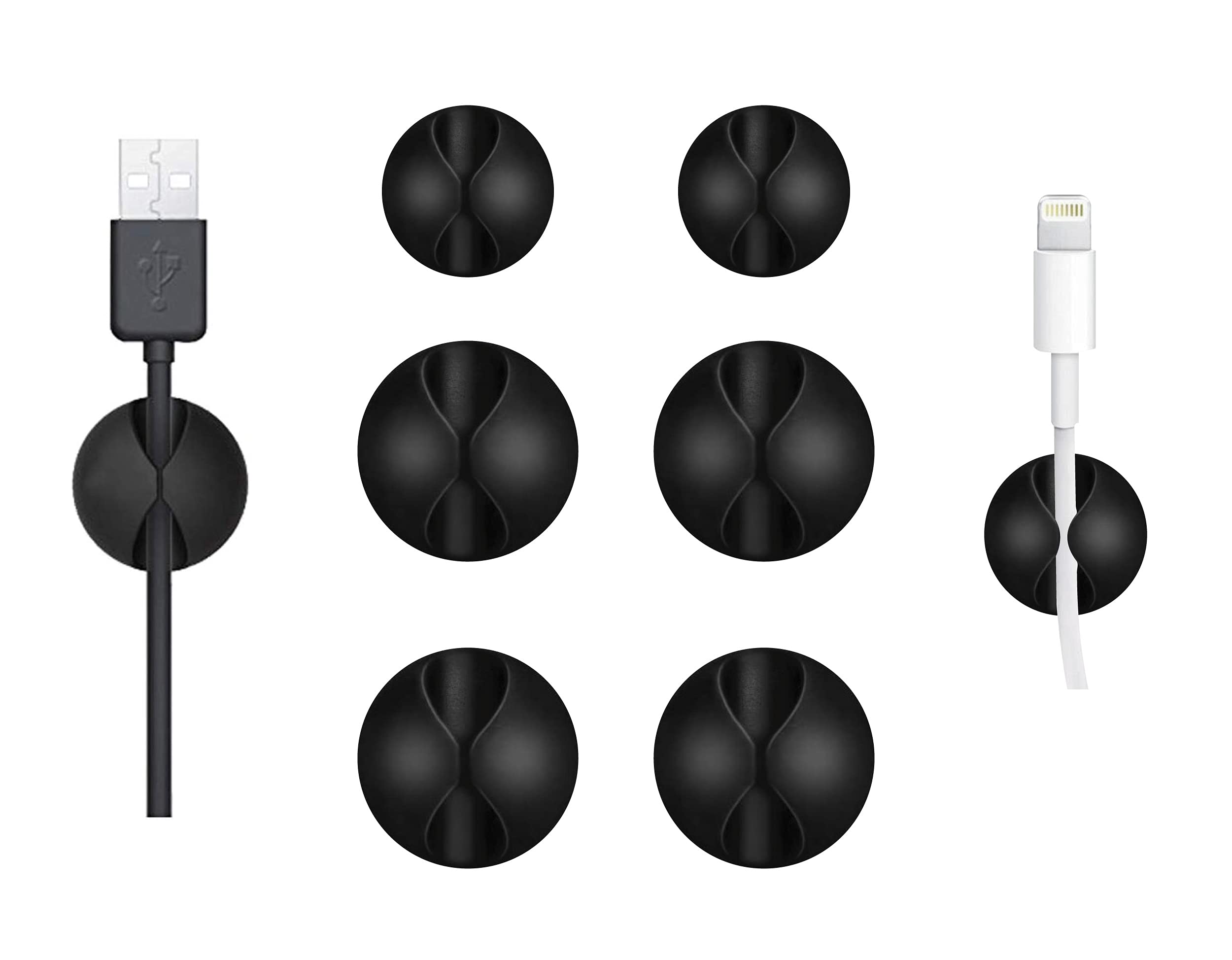 Good Az Store Cable Wire Cord Clips Organizer Holder Clamp Self Adhesive Cord Management System For Charging Usb Network Headpho