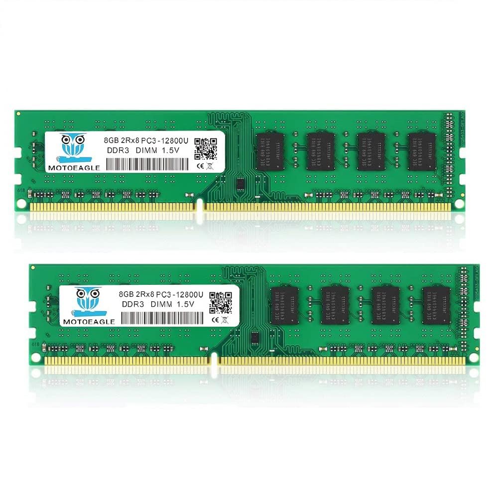 16Gb (2X8Gb) Pc3 12800U Ddr3 1600 Udimm 2Rx8 Dimm Ram Ddr3 8Gb 1600Mhz Sdram 240 Pin 1.5V Cl11 Non Ecc Desktop Pc Memory Kit