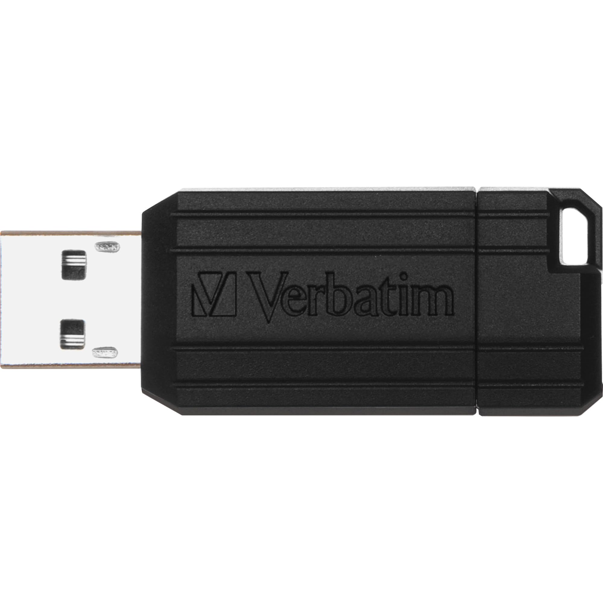 Verbatim 32Gb Pinstripe Usb Flash Drive   Business 10Pk   Black