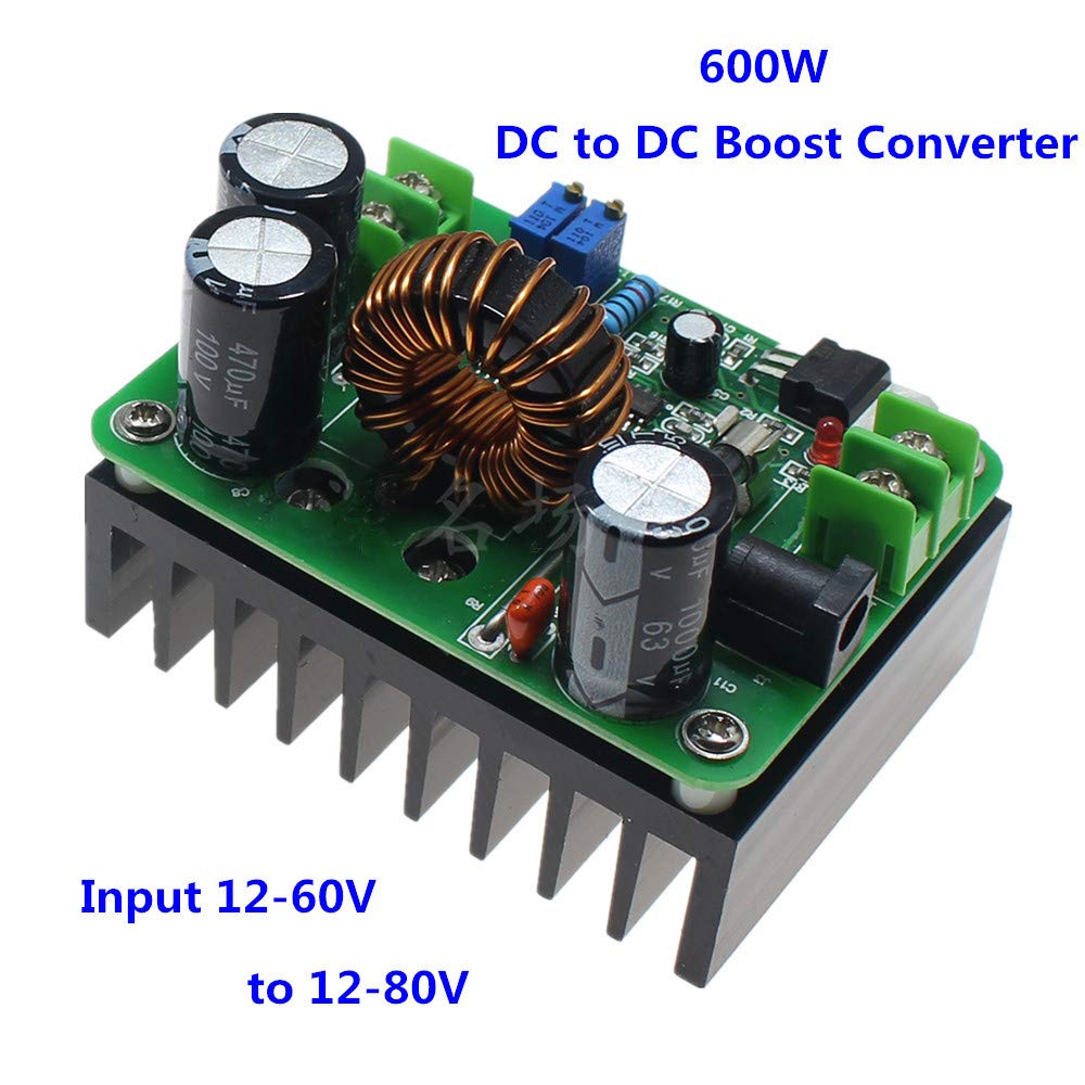 Apoesar 600W High Power Dc To Dc Boost Converter Dc 12 60V To 12 80V Boost Module Board Step Up Transformer