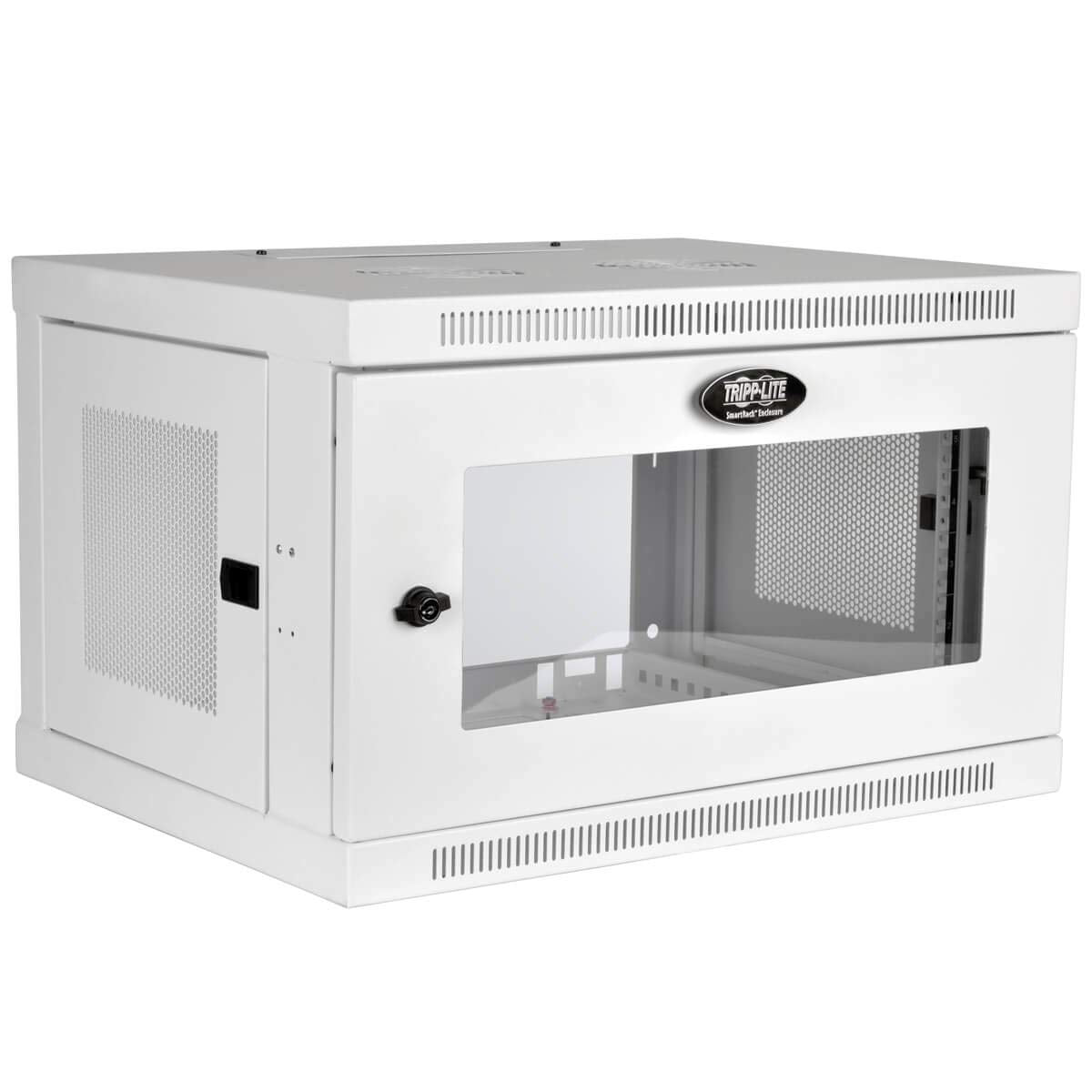 Tripp Lite 6U Wall Mount Rack Enclosure Server Cabinet With Acrylic Glass Window, 16.5'' Deep, Switch Depth, White (Srw6Uwg)