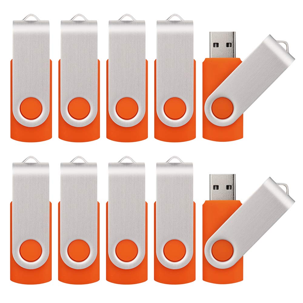 Kalsan 100 Pack 8Gb Usb Flah Drives Pack Usb 2.0 8Gb Flash Drive 50 Pack Usb Memory Stick 8Gb Bulk Orange