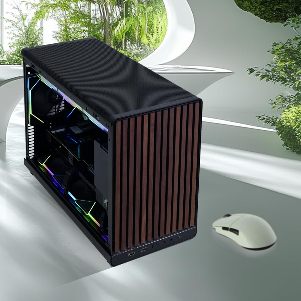 Lian Li A3 Matx Wd 26.3L Micro Form Factor Chassis No Fans Included Supports 360Mm Aio Modularity Design For M Atx, Itx Motherbo
