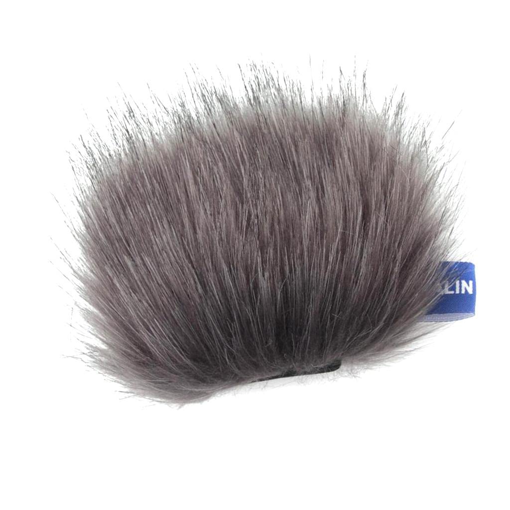Merishopp Professional Artificial Fur Outdoor Microphone Furry Windscreen Muff For Tascam Dr05 Stereo Microphone|Collectibles
