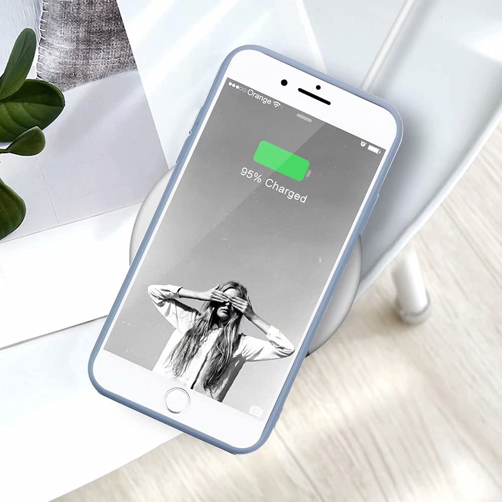 Wirvyuer For Iphone Se Case 2022/2020, Iphone 8 Iphone 7 Case For Women Girls Silky Soft Protective Shockproof Silicone Phone Ca