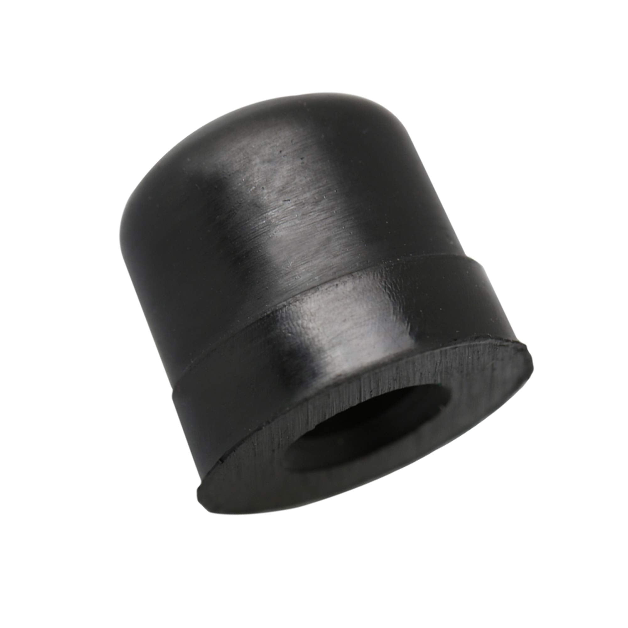 Lovermusic Hole Pitch 0.16Inch Black Trombone Slide Rubber End Cover Bumper Trombone Cover Repair Tools Pack Of 20