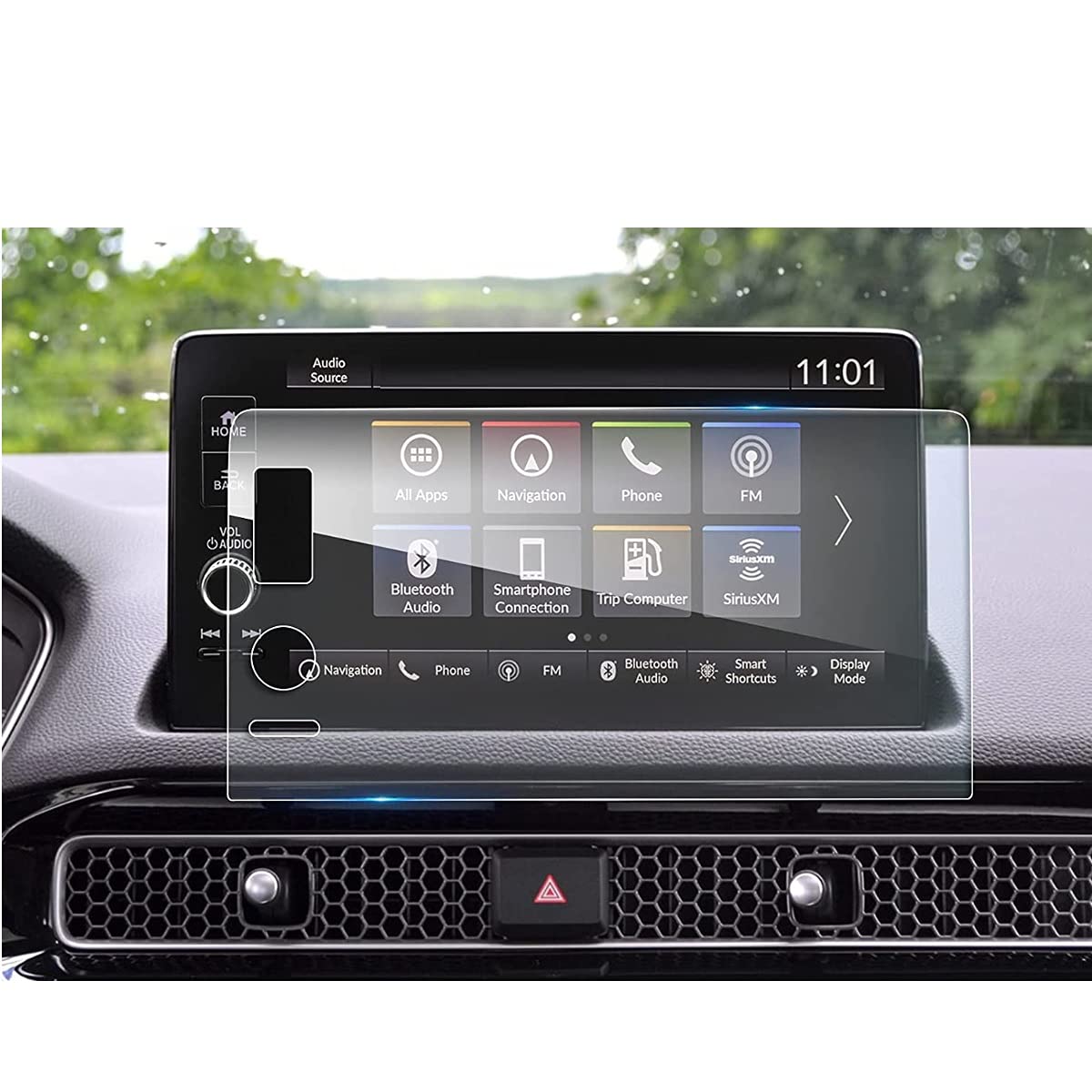 Screen Protector Compatible With 2022 Civic Si 9 Inch Touchscreen, Hd Clear Anti Scratch,Honda Civic Touring