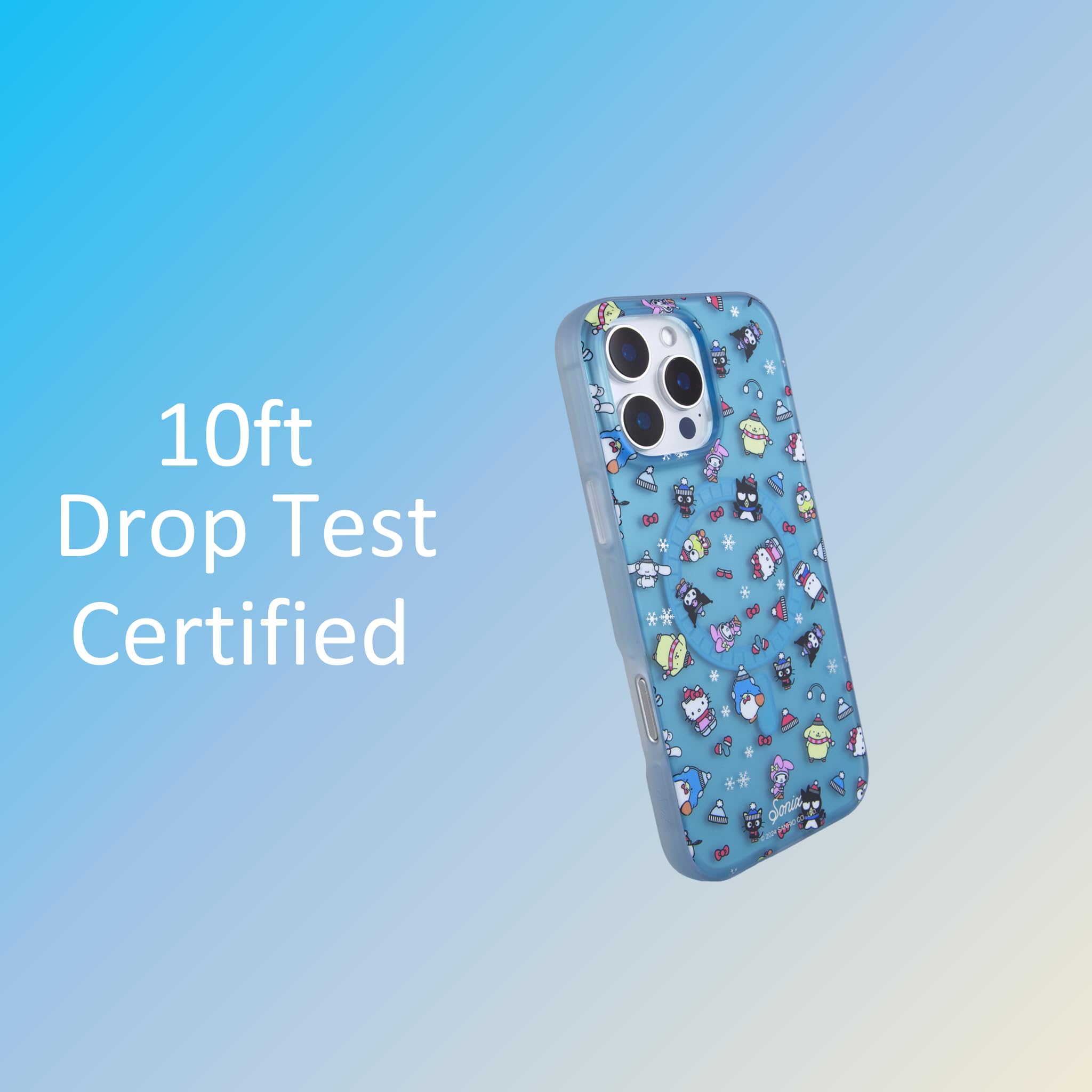 Sonix X Sanrio Case For Iphone 16 Pro | Compatible With Magsafe | 10Ft Drop Tested | Hello Kitty And Friends Aspen